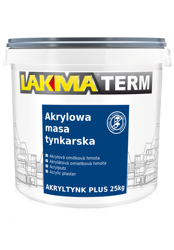AKRYLTYNK PLUS - cienkowarstwowy tynk akrylowy