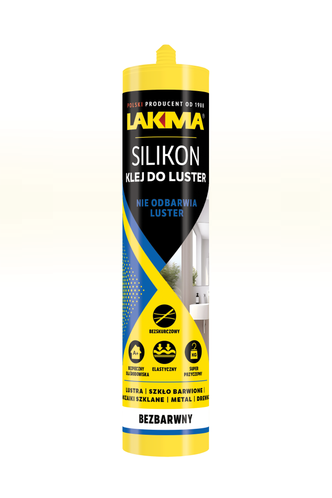 Silikon klej do luster 300 ml