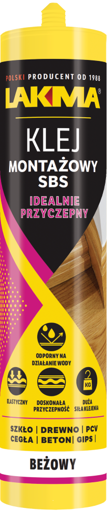 Klej montażowy SBS 280 ml